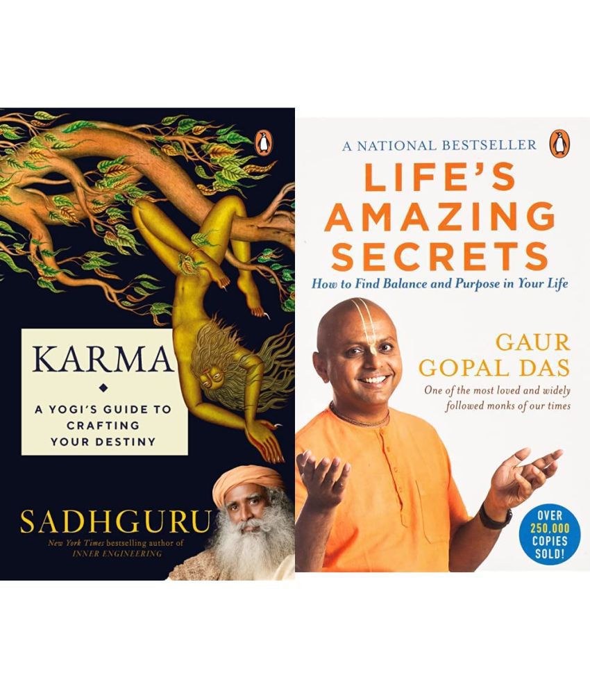     			Combo of 2 Books( Karma + Life's Amazing Secrets) (Paperback, English)
