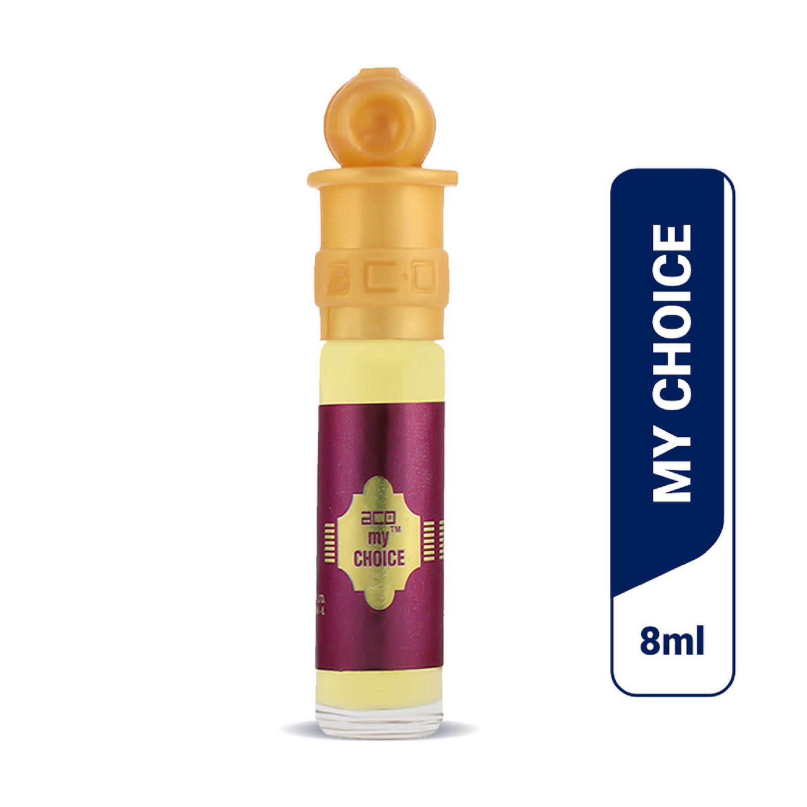     			aco perfumes MY CHOICE  Concentrated  Attar Roll On 8ml