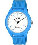 HMTr - Light Blue Silicon Analog Men's Watch