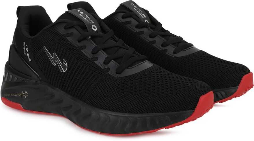     			Campus - CHICAGO Black Men's Sports Running Shoes