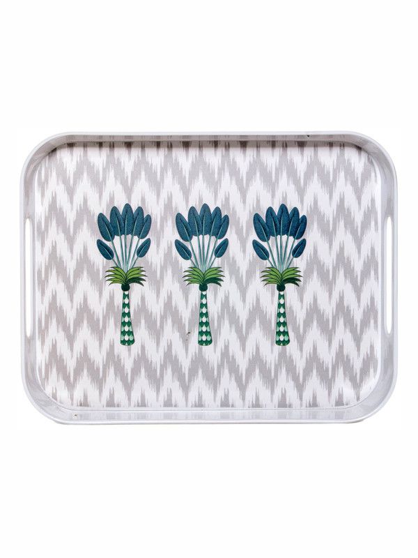     			GoodHomes - MT336 Multicolor Serving Tray ( Set of 1 )
