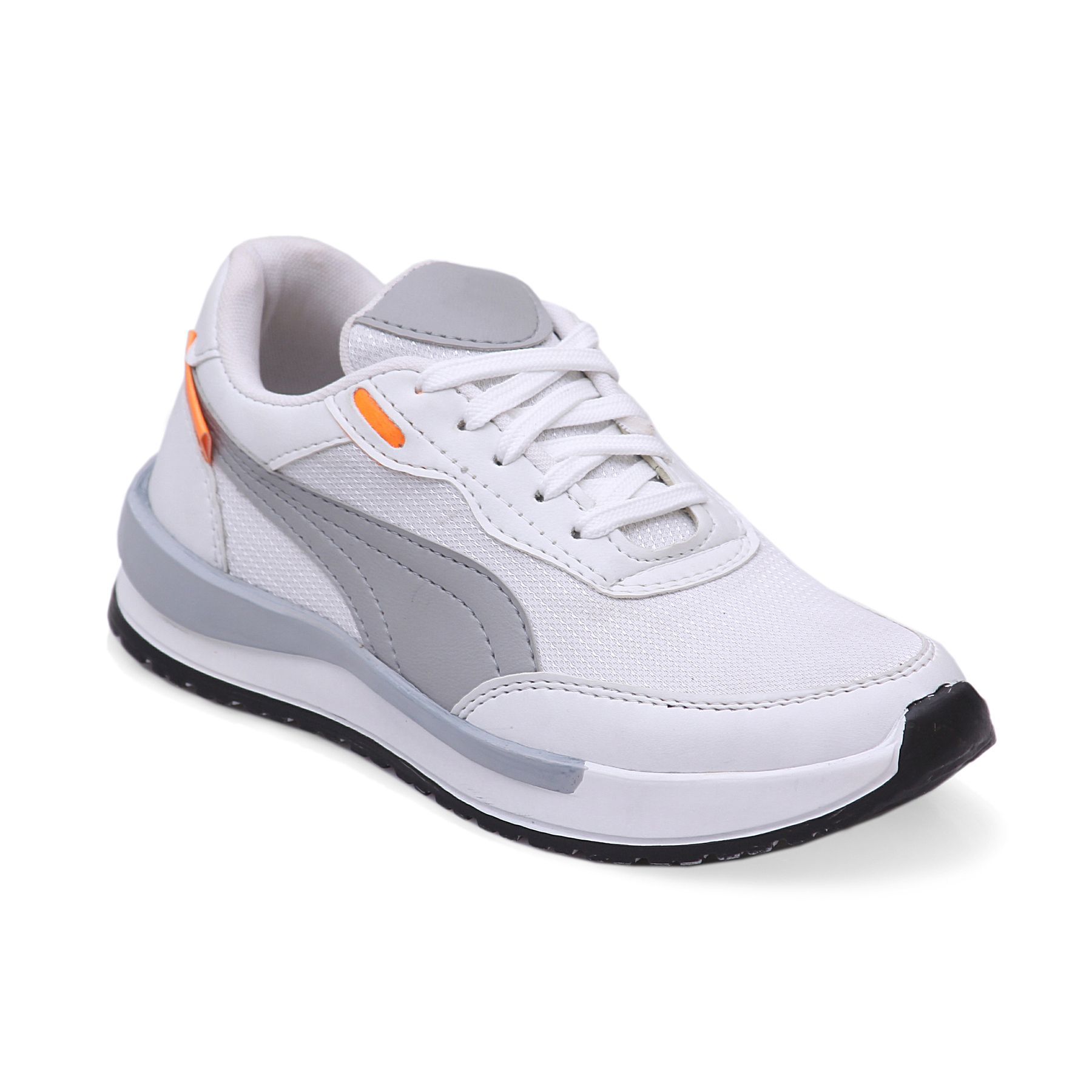     			HiDa - White Men's Sneakers