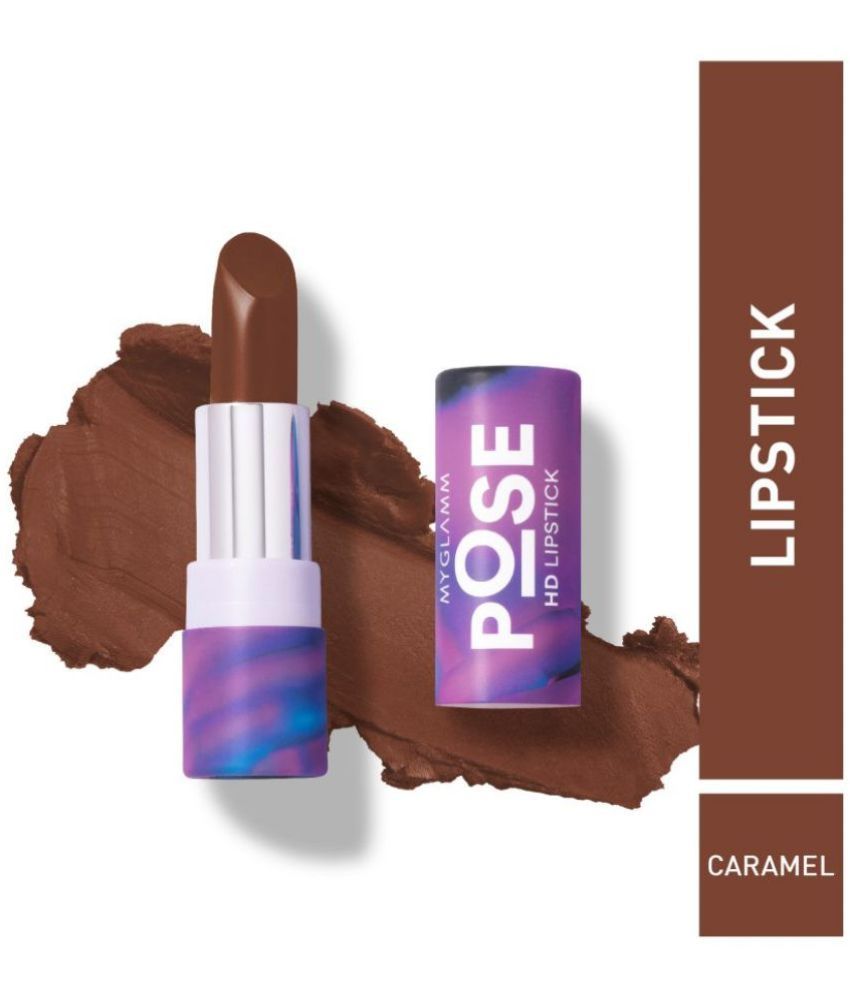     			MyGlamm POSE HD Lipstick-Caramel-4gm