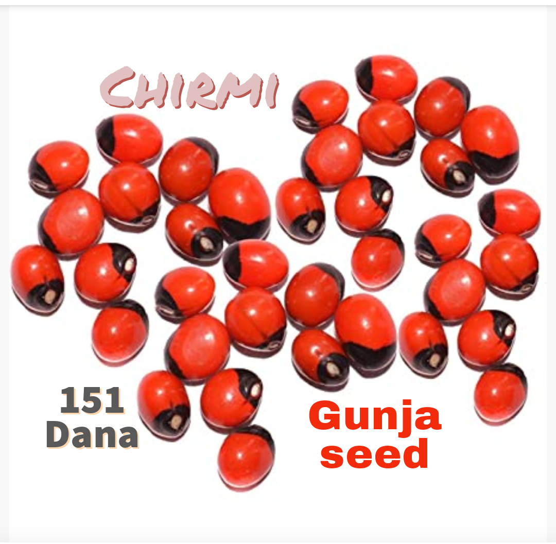     			SS520 Lal Gunja Chirmi 151 Red Rosery Pia Seed Gurinvida Gumchi Madhuyastika 30 gm