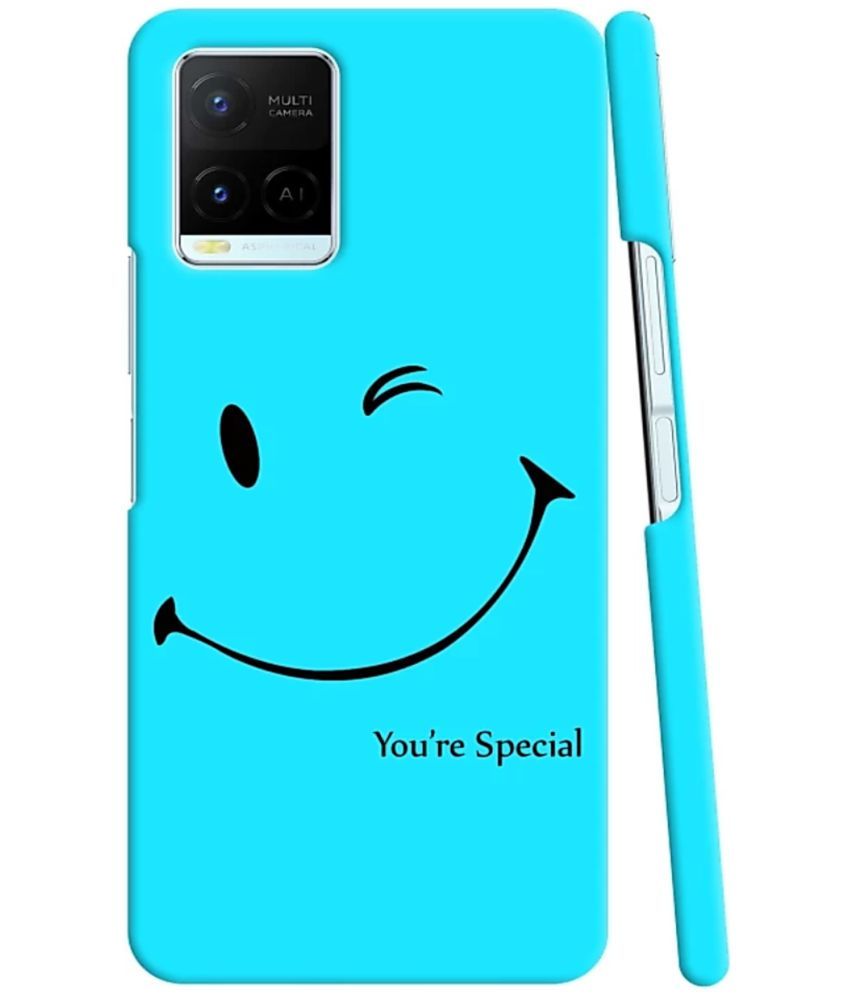     			T4U THINGS4U - Multicolor Printed Back Cover Polycarbonate Compatible For Vivo Y21A ( Pack of 1 )