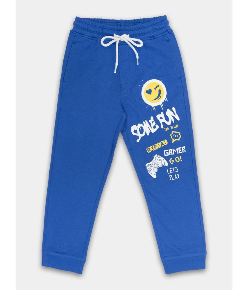     			Challenge - Blue Terry Blend Boys Trackpant ( Pack of 1 )