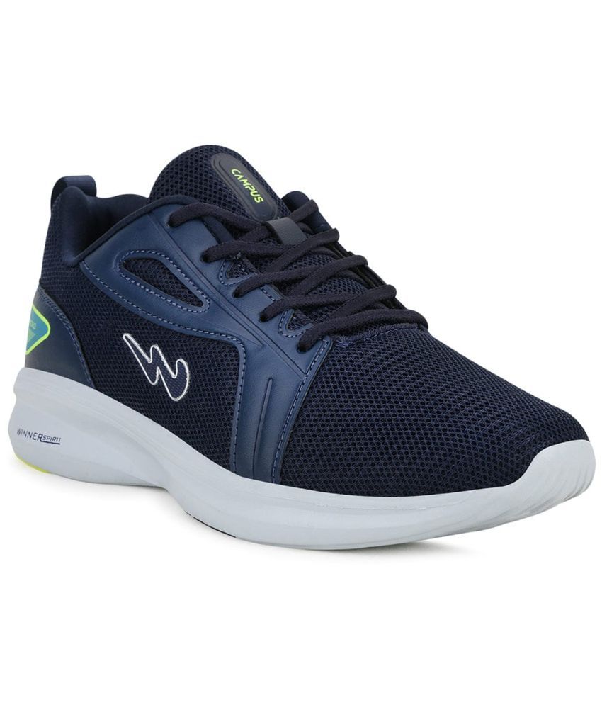     			Campus - Black Men's Sports Running Shoes