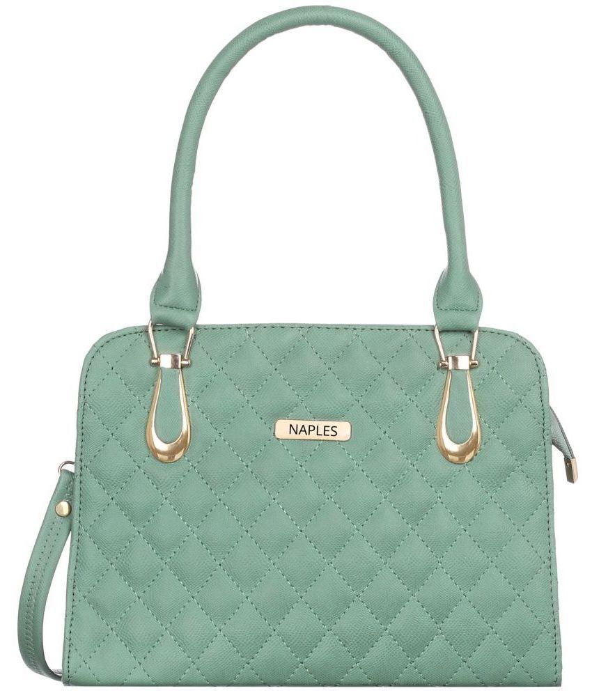     			Naples - Mint Green PU Shoulder Bag