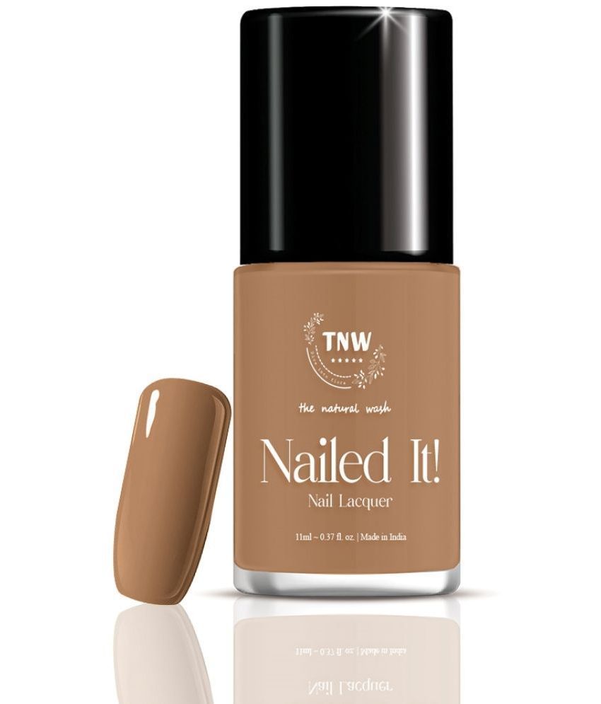     			TNW- The Natural Wash Nailed it Nail Lacquer (01) Spiced chai, Strawberry scent, 11ml