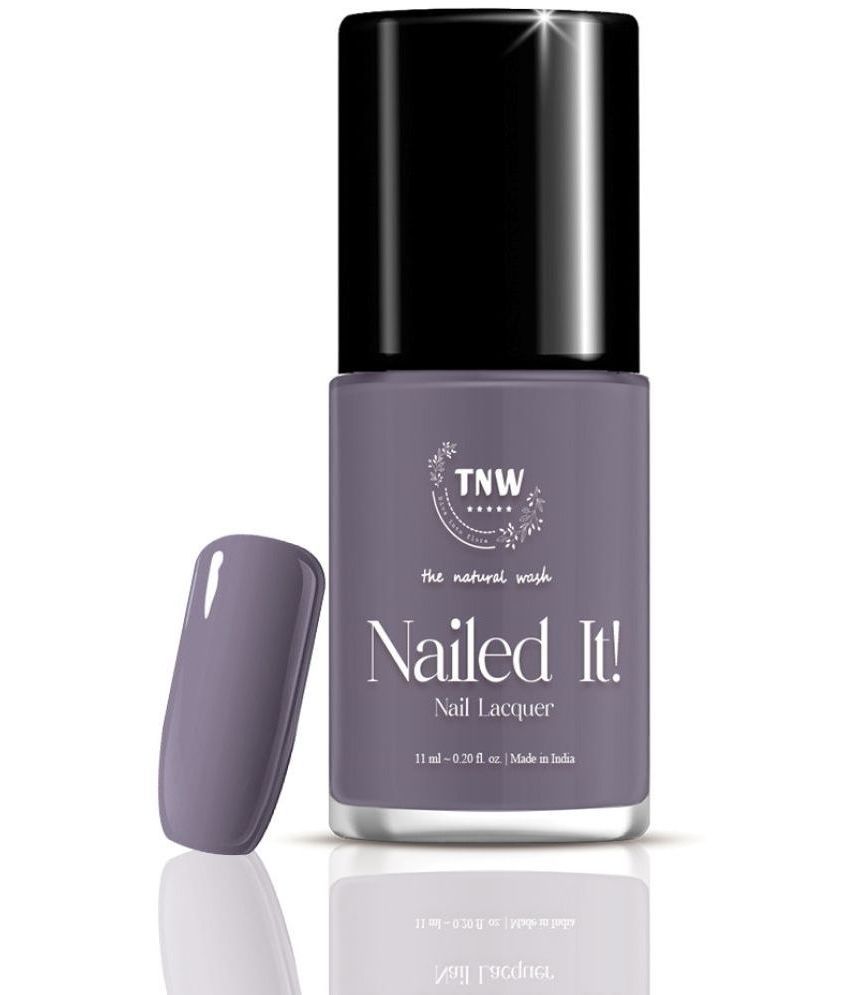     			TNW- The Natural Wash Nailed it Nail Lacquer (07) Violet Lady, Strawberry scent, 11ml