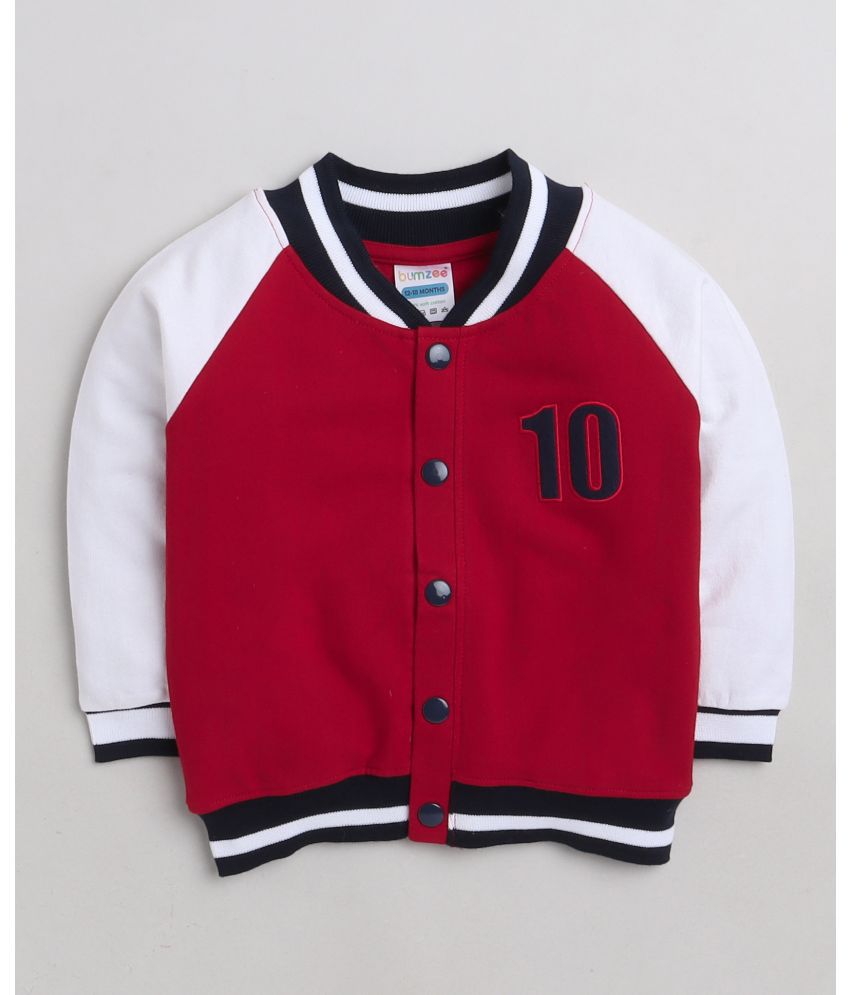     			BUMZEE - Red Cotton Boys Casual Jacket ( Pack of 1 )