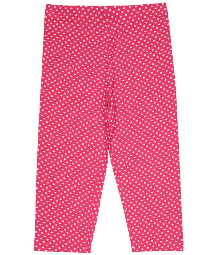     			Bodycare - Pink Cotton Girls Capris ( Pack of 1 )