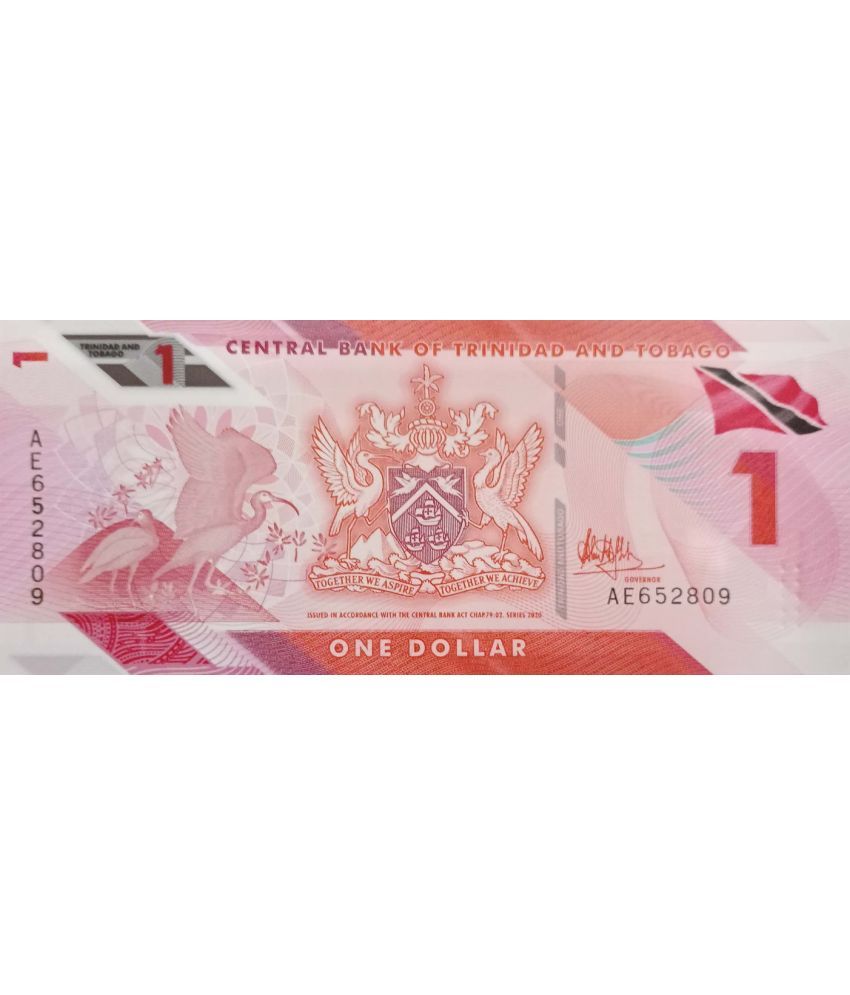     			Hop n Shop - Trinidad and Tobago 1 Dollar Note UNC 1 Paper currency & Bank notes