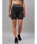 C9 Airwear Nylon Self Design Women's Boy Shorts ( Black )