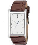 DIGITRACK - Brown Leather Analog Men's Watch