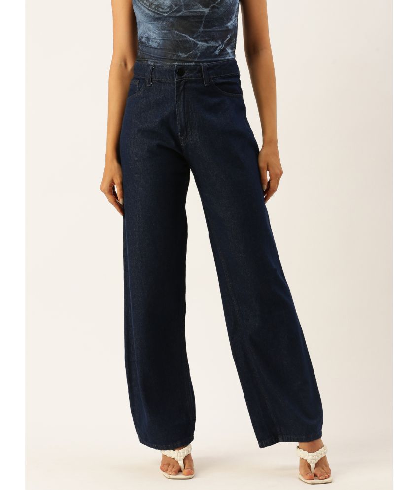     			Bene Kleed - Navy Blue Cotton Regular Fit Women's Jeans ( Pack of 1 )