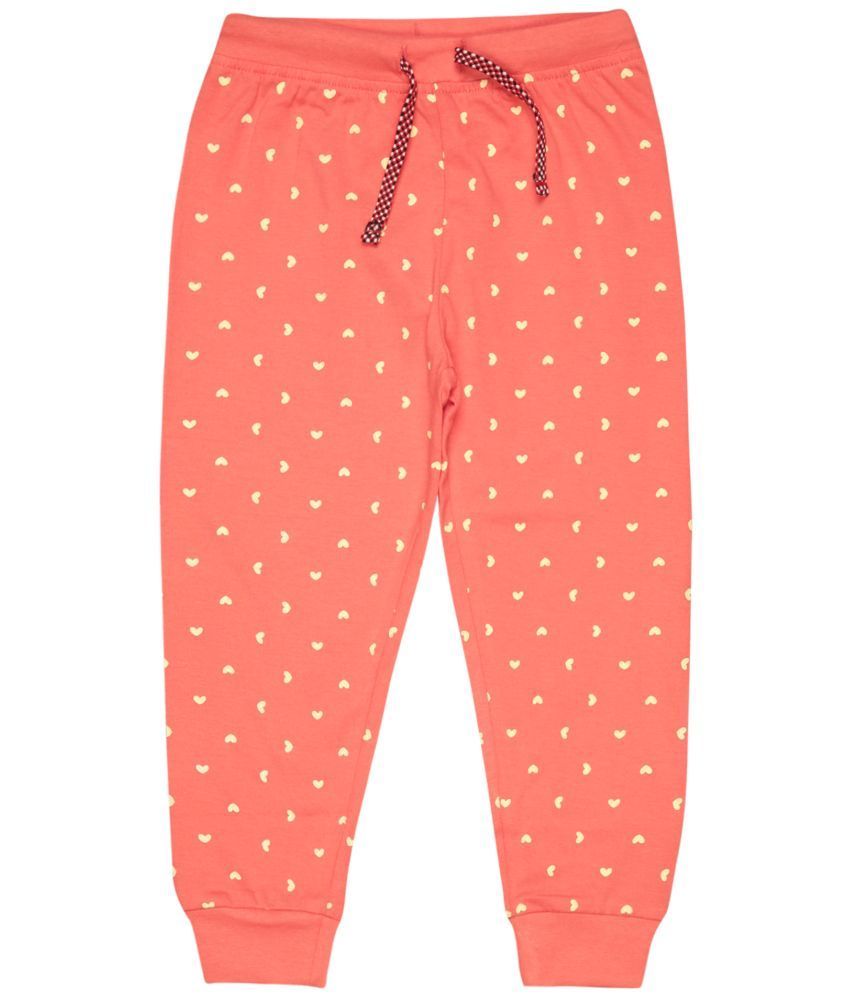     			Bodycare Pack of 1 Baby Girls Cotton Blend Trackpant ( Coral )