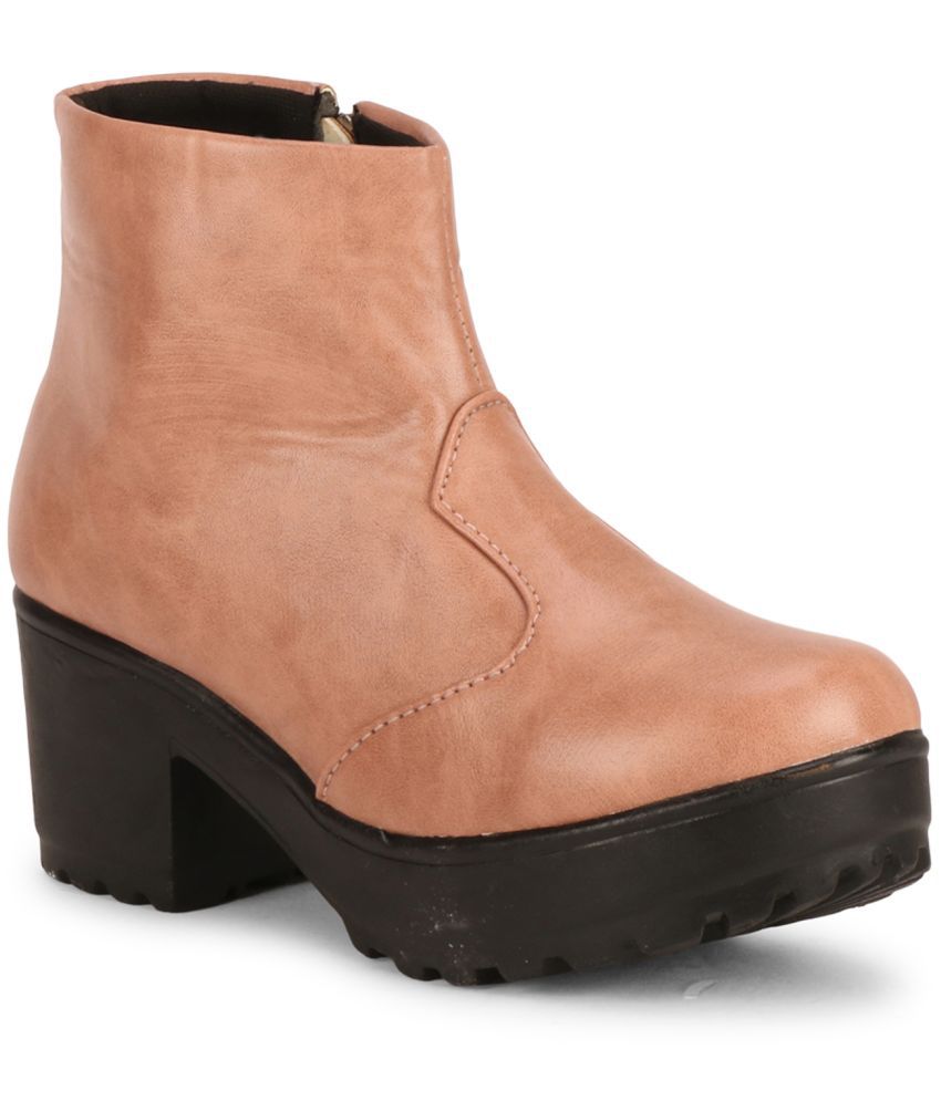    			Commander - Pink Women's Ankle Length Boots