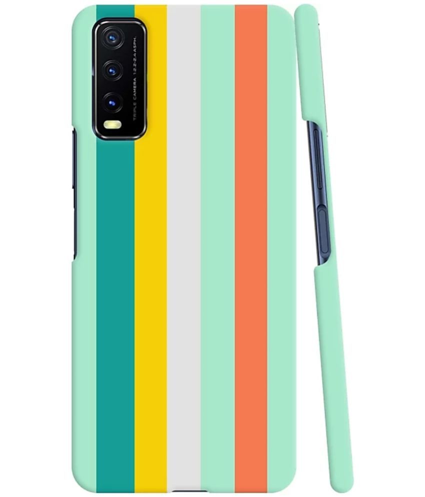     			T4U THINGS4U - Multicolor Printed Back Cover Polycarbonate Compatible For Vivo y20t ( Pack of 1 )