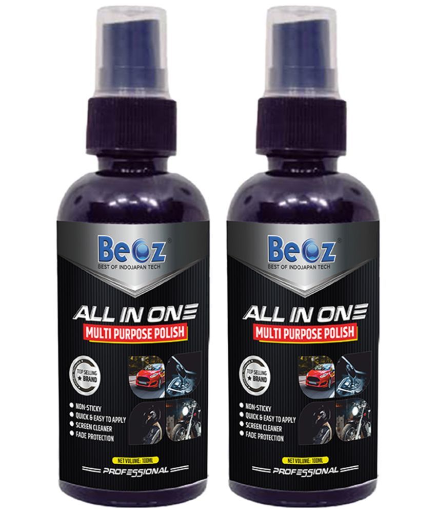     			BEOZ - Heavy Cut Metal Polish For All Cars & Motorbikes ( Pack of 2 )