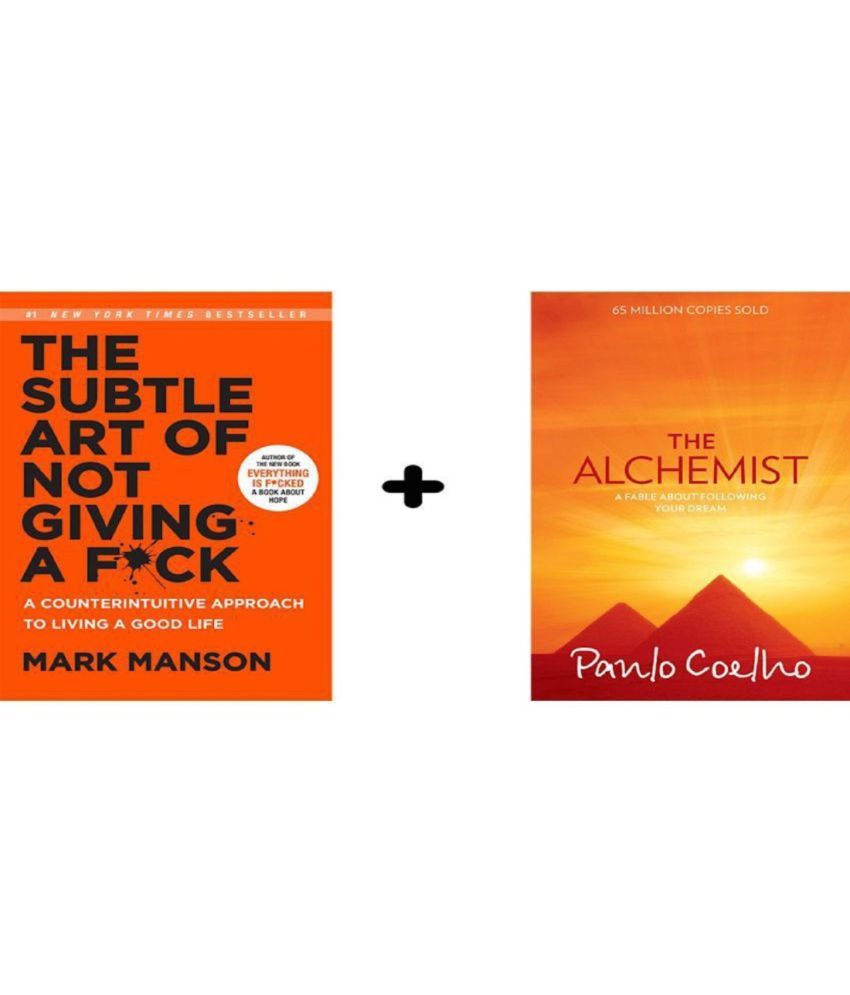     			BEST COMBO : THE SUBTLE ART OF NOT GIVING A F*CK + THE ALCHEMIST (ENGLISH PAPERBACK)