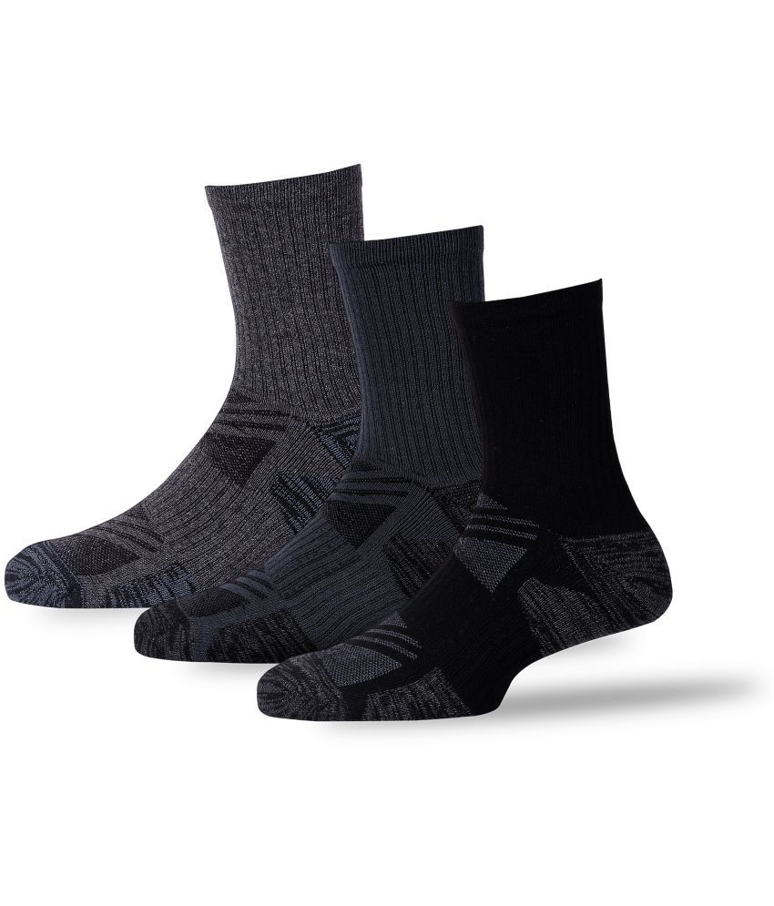     			RC. ROYAL CLASS - Woollen Men's Colorblock Multicolor Ankle Length Socks ( Pack of 3 )