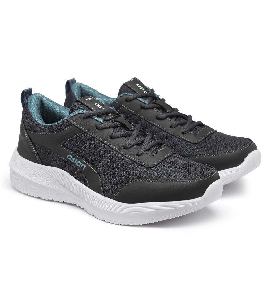    			ASIAN - ELECTRIC-03 Dark Grey Men's Sports Running Shoes