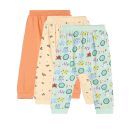 MINI KLUB Pack of 3 Baby Boys Cotton Trackpant ( Coral )