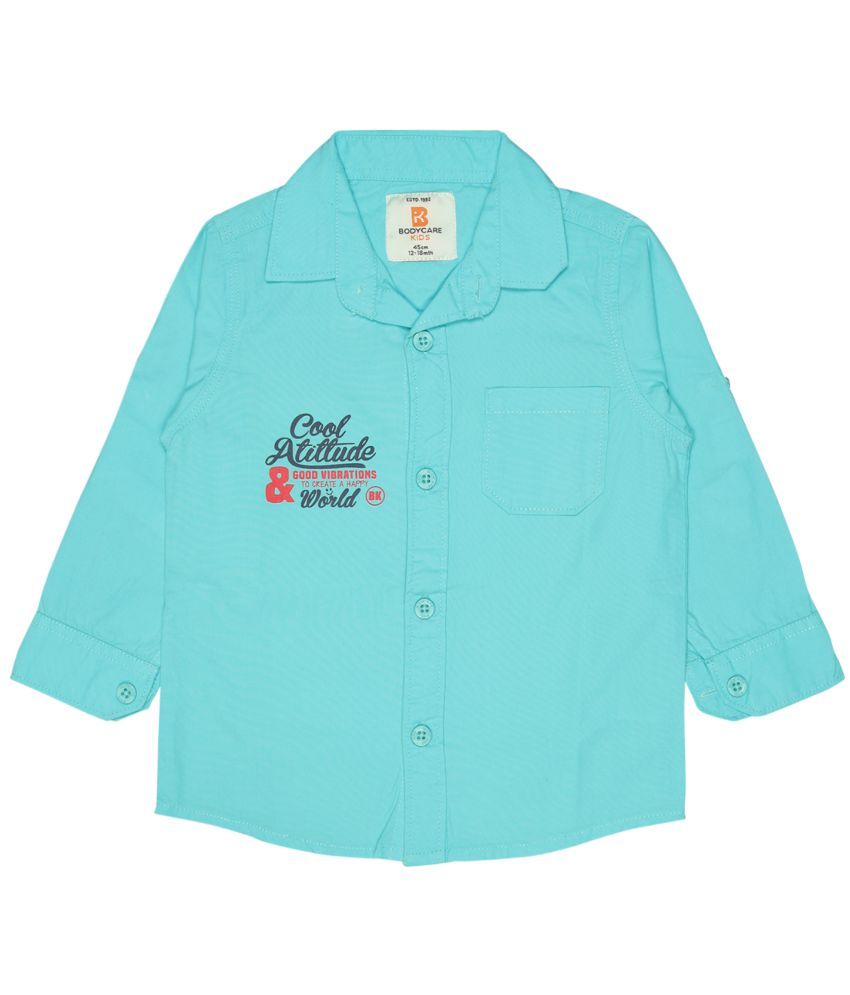     			Bodycare Cotton Blend Shirt ( Sky Blue )