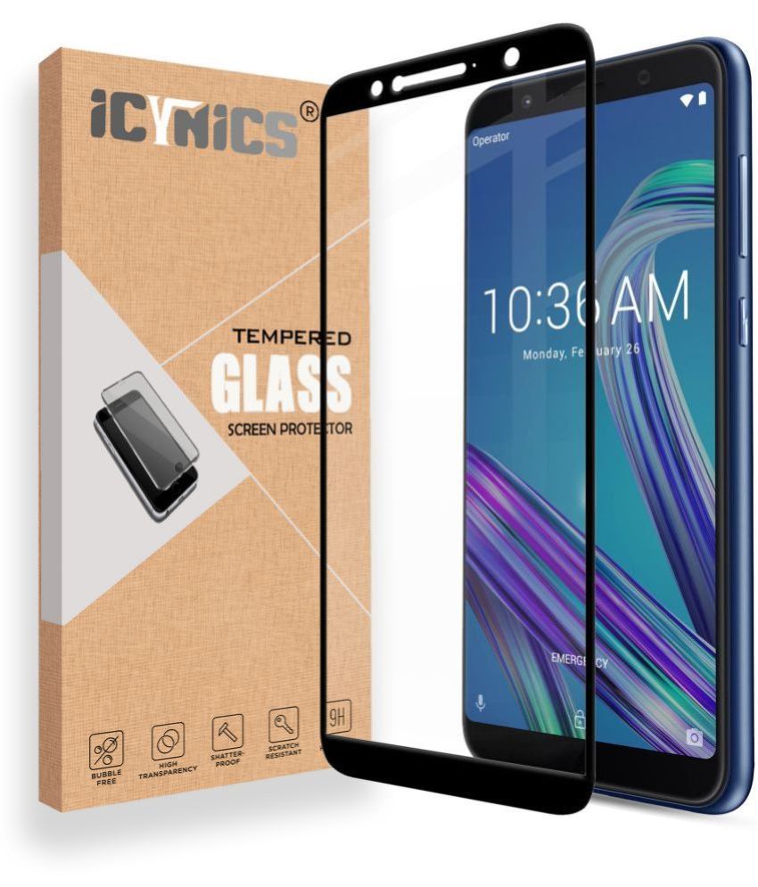     			Icynics - Tempered Glass Compatible For Asus Zenfone Max Pro M1 ( Pack of 1 )