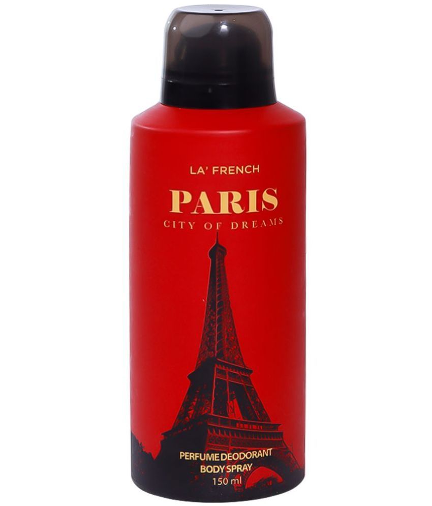     			LA FRENCH - Paris City of Dreams Deodorant Spray for Women,Men 150 ml ( Pack of 1 )