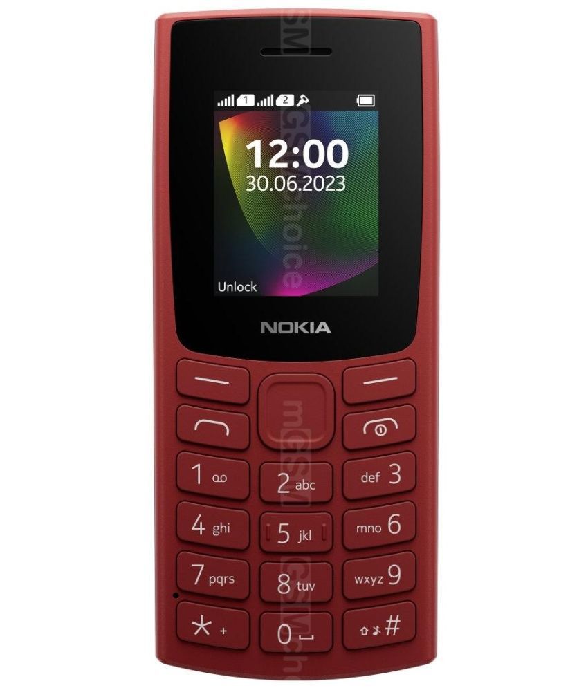     			Nokia Ta-1572 Dual SIM Feature Phone Red