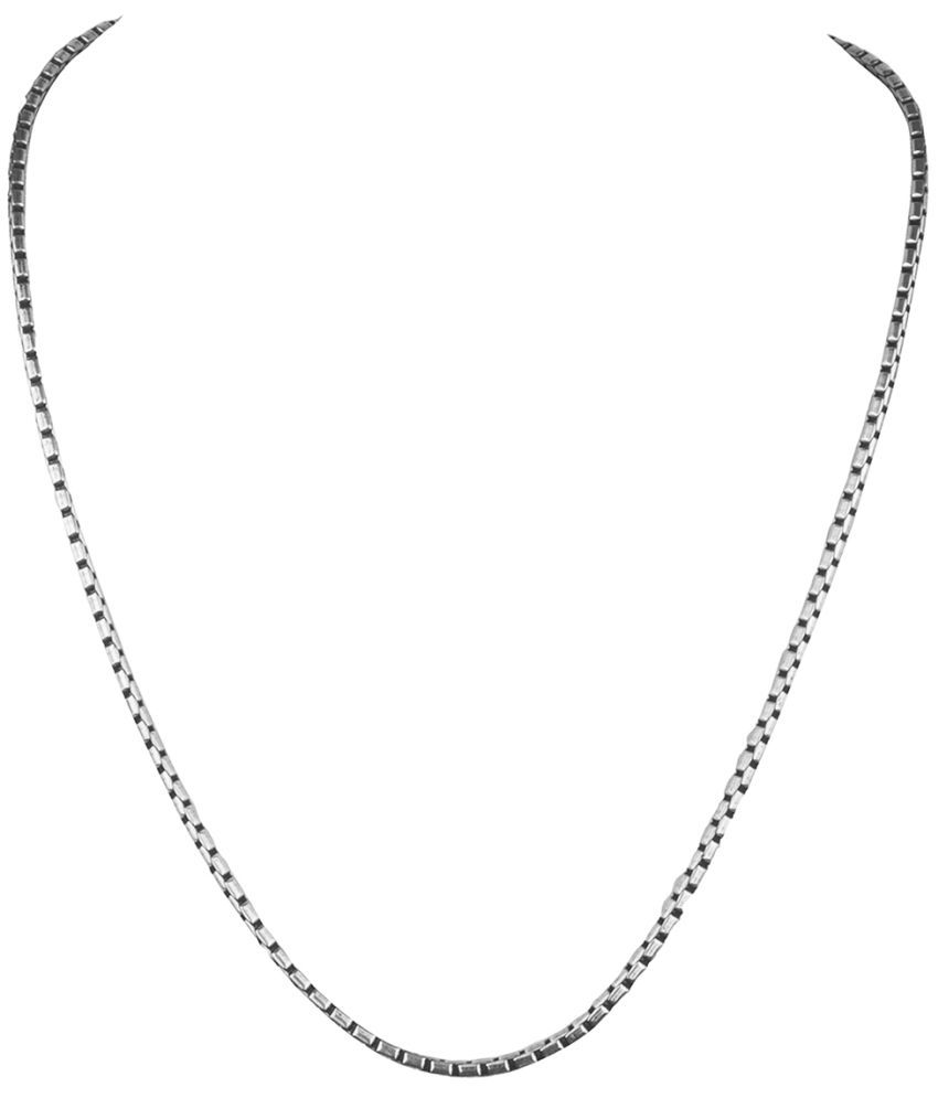     			Piah Fashion - Silver Plated Chain ( Pack of 1 )