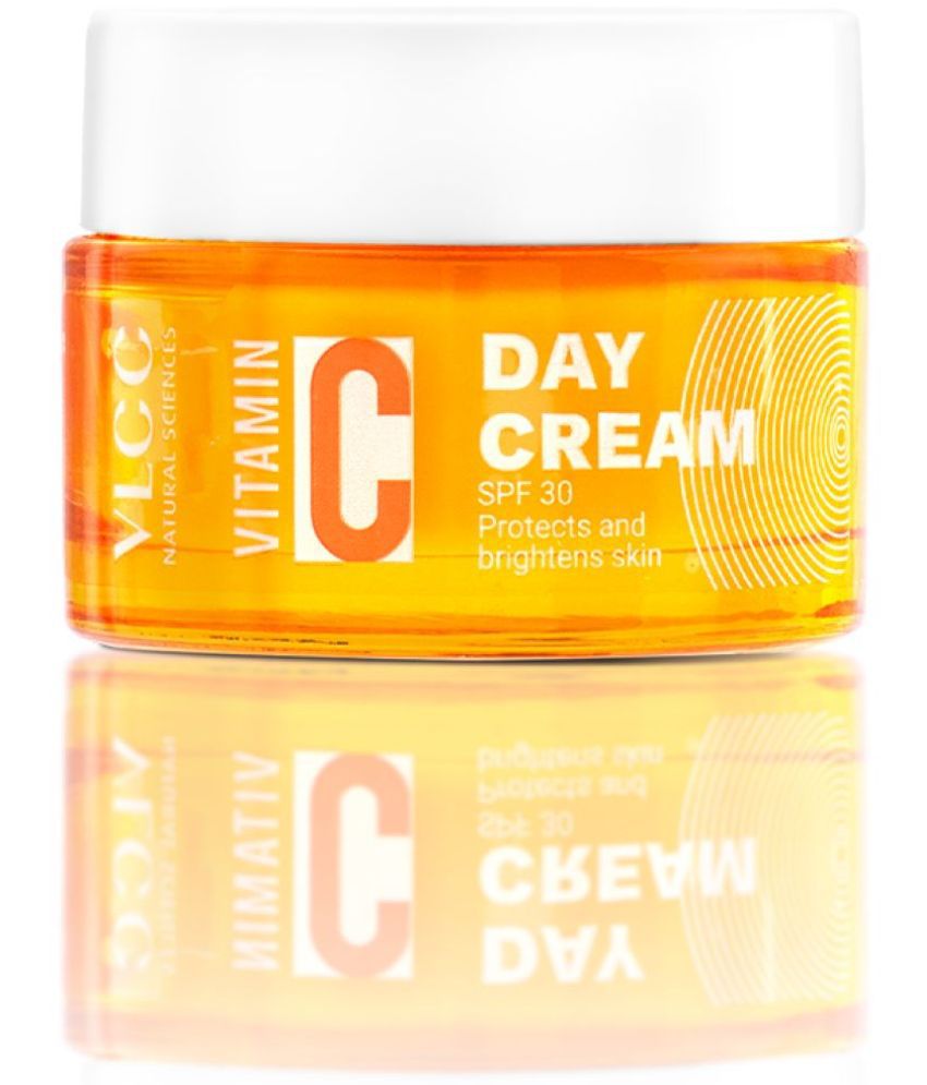     			VLCC Vitamin C Day Cream SPF 30, 50 g, Boosts Hydration, Skin, Soft and Plump