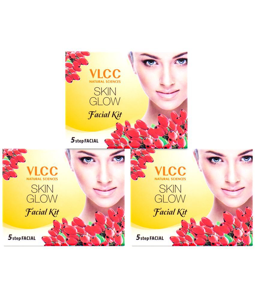     			VLCC Skin Glow Facial Kit, 25 g (Pack of 3)