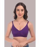 Elina Cotton Non Padded Women's T-Shirt Bra ( Purple )