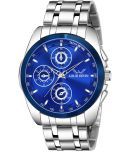 LOUIS DEVIN - Silver Metal Analog Men's Watch