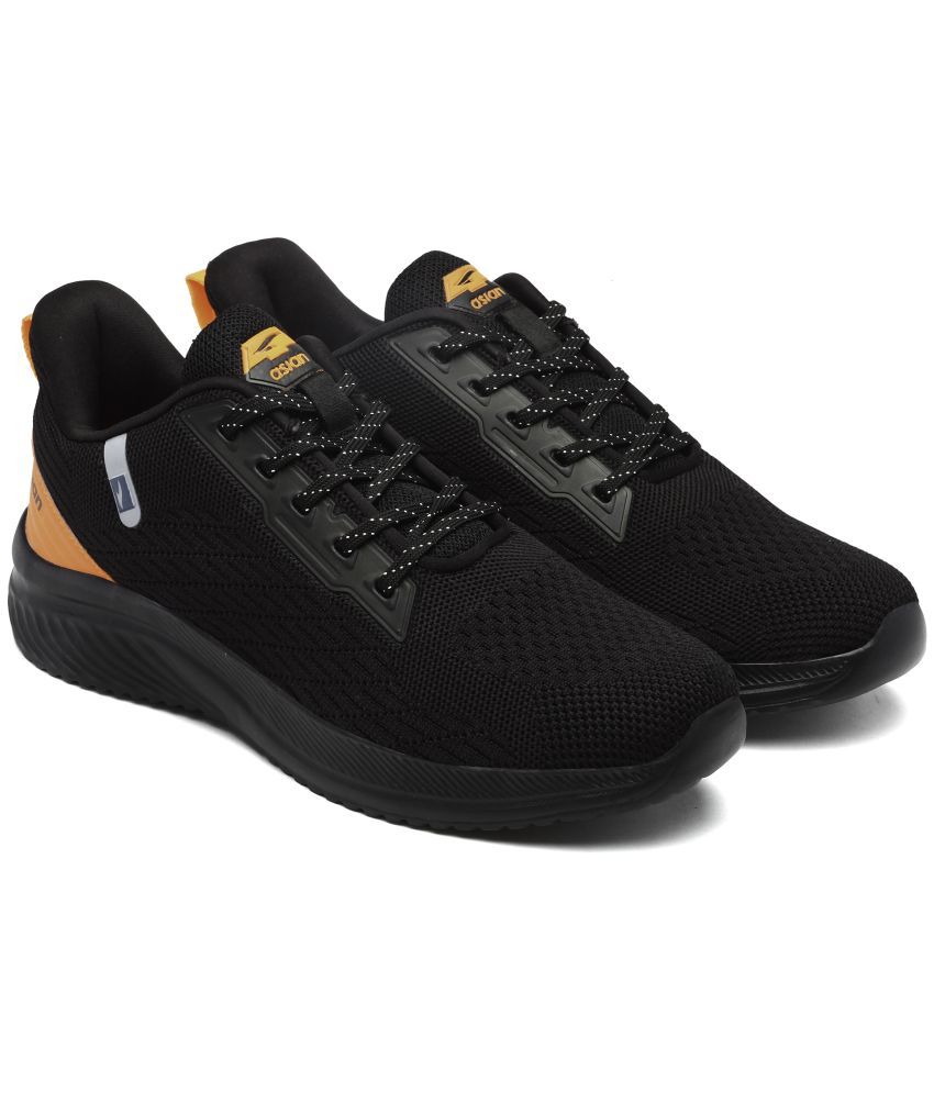     			ASIAN - DELTA-25 Black Men's Sports Running Shoes