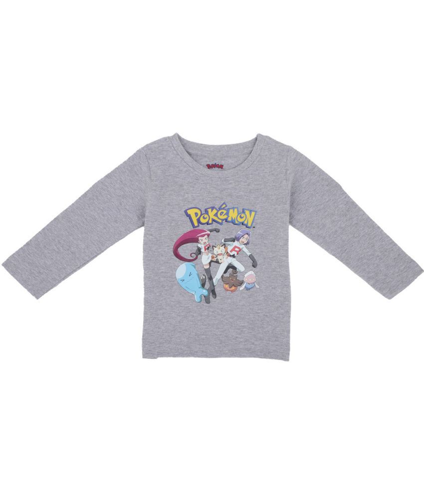     			Bodycare - Gray Cotton Girls T-Shirt ( Pack of 1 )