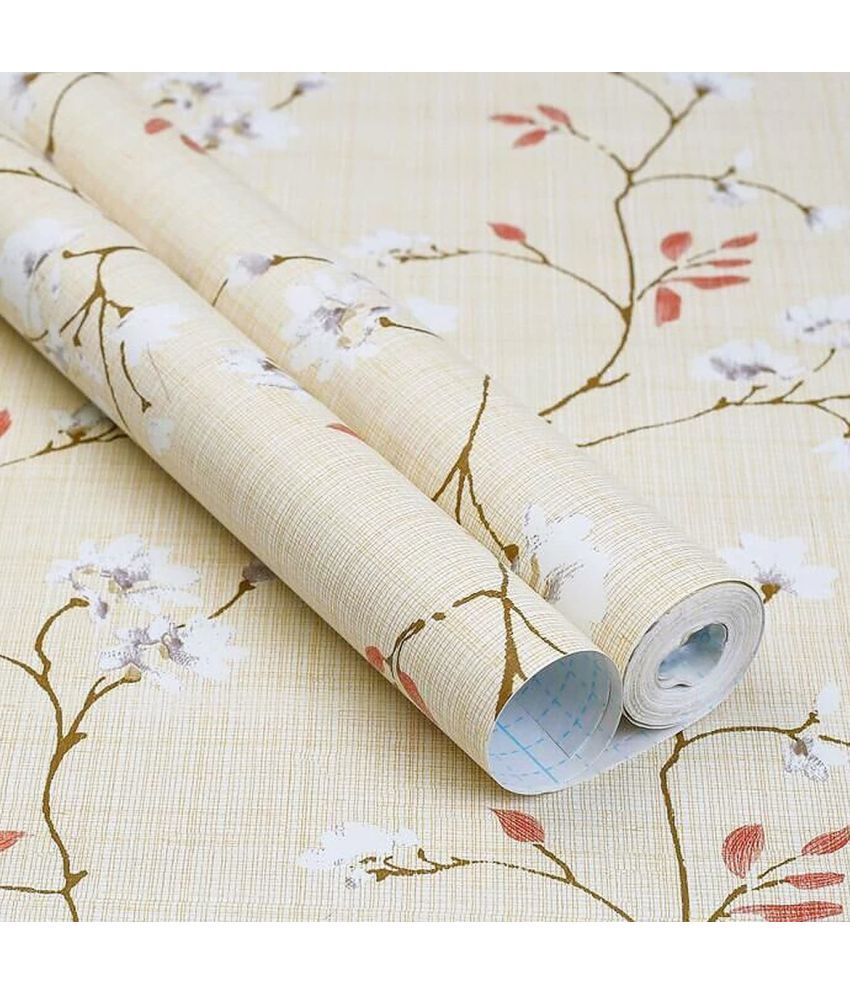     			FLIP ZONE - Floral Wallpaper ( 45 x 300 ) cm ( Pack of 1 )