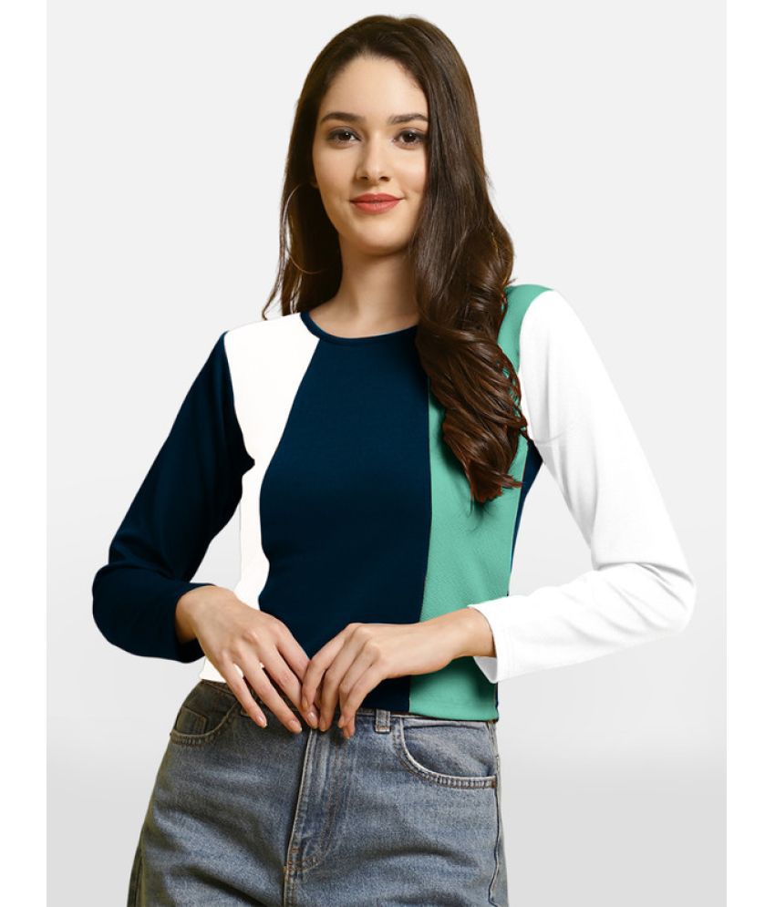     			Fabflee - Multicolor Polyester Women's Regular Top ( Pack of 1 )