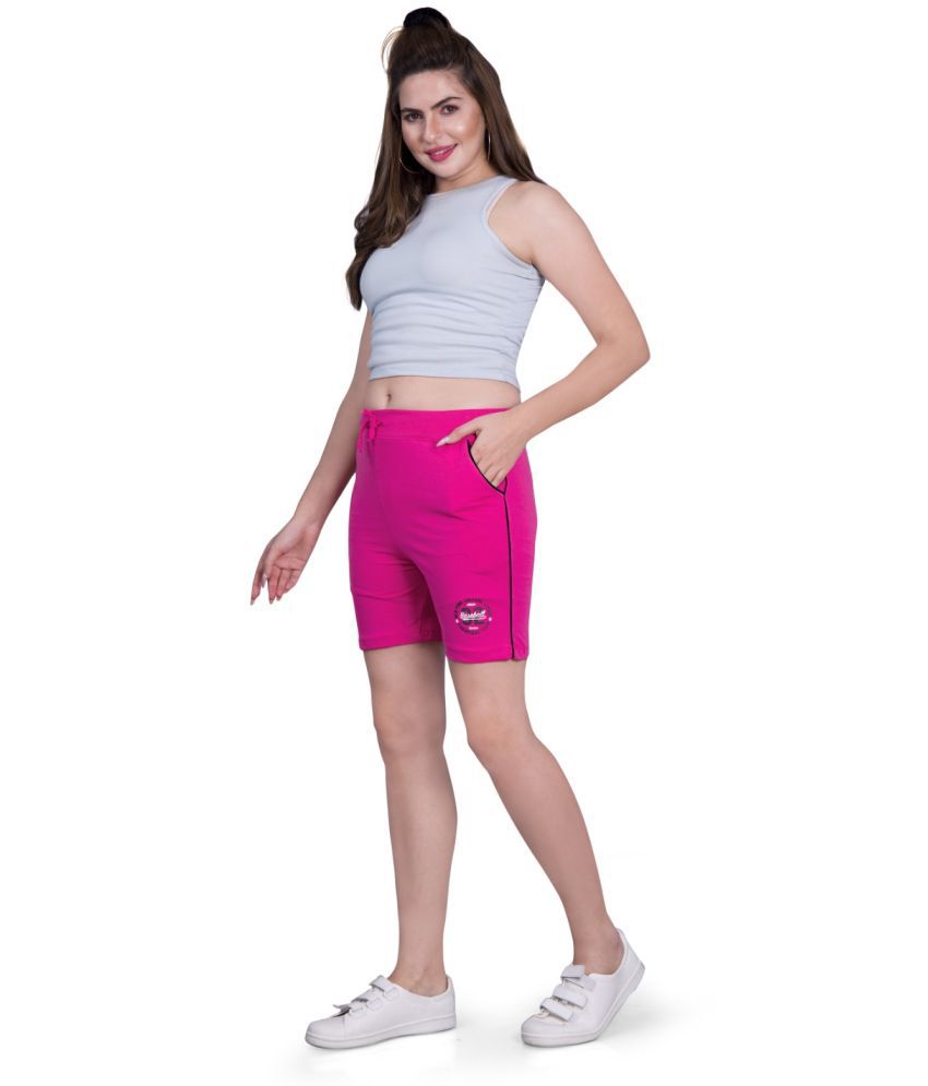     			Monisha Plus Cotton Hot Pants - Multi Color Single