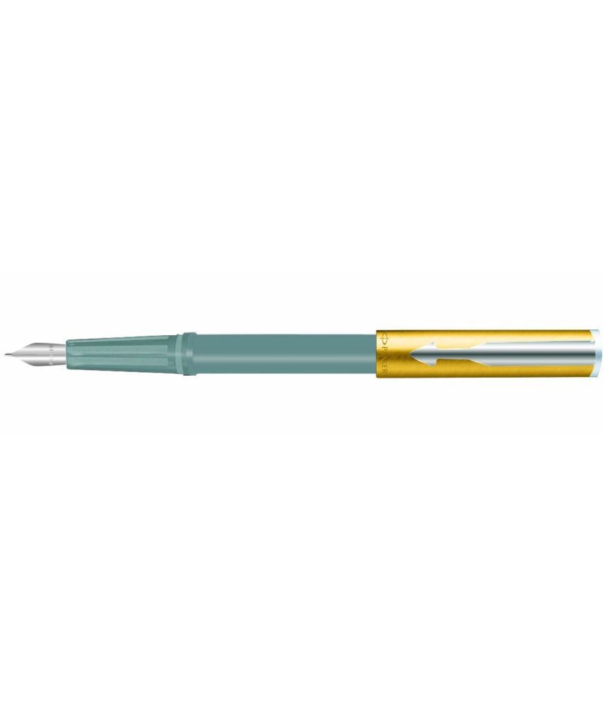     			Parker Beta 9000023186 Premium Fountain Pen Chrome Trim (Gold), Pack of 10