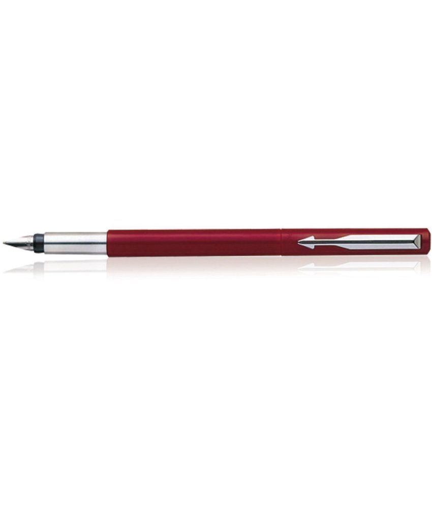     			Parker Vector Standard CT Fountain Pen, Red, Pack Of 4