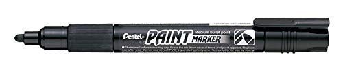     			Pentel Cellulose Paint Marker - Medium Bullet Tip - MMP20 - [Pack of 6] - Black