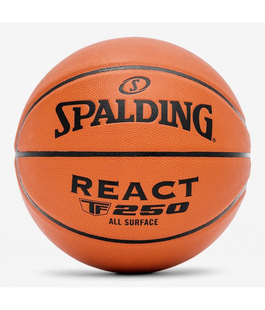     			Spalding 7 Rubber Basketball