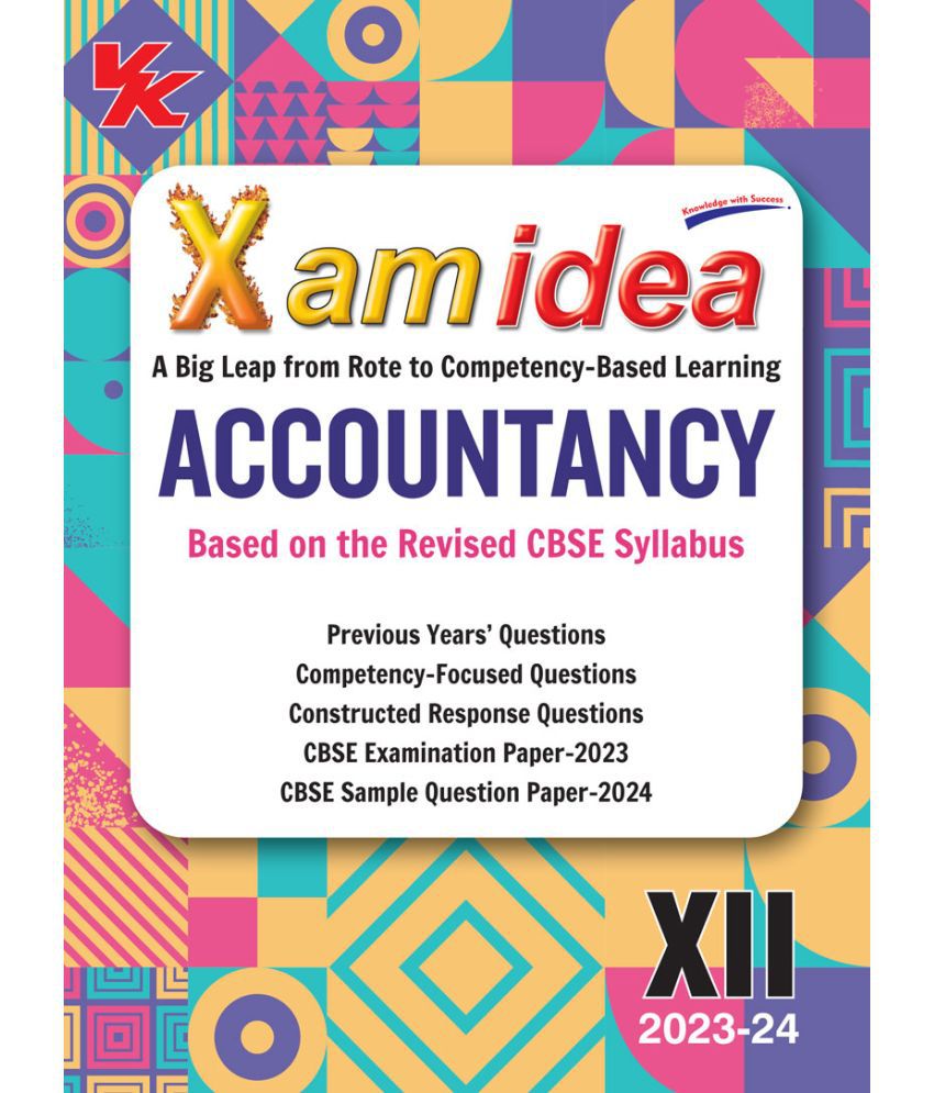     			Xam idea Accountancy Class 12 Book | CBSE Board | Chapterwise Question Bank | Based on Revised CBSE Syllabus | NCERT Questions Included | 2023-24 Exam