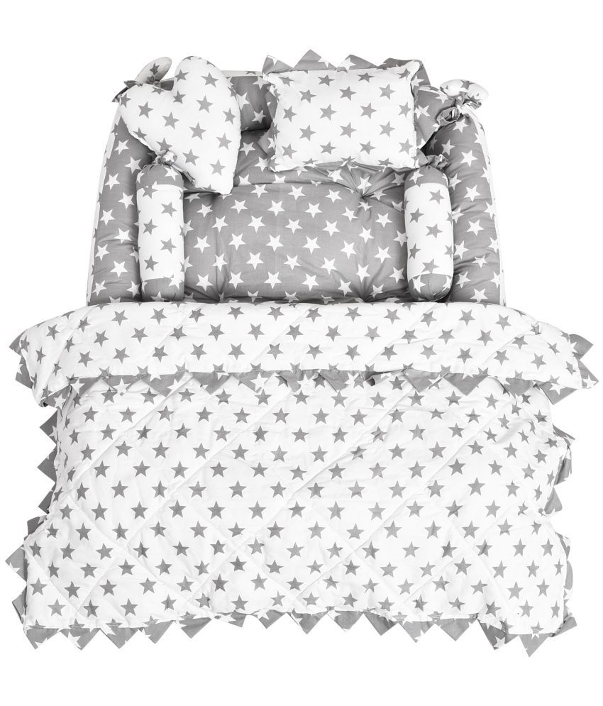    			rotate Grey Cotton ( 1 pcs) Bedding Sets