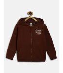 MINI KLUB Boys Cotton Casual Jacket ( Brown , Pack of 1 )