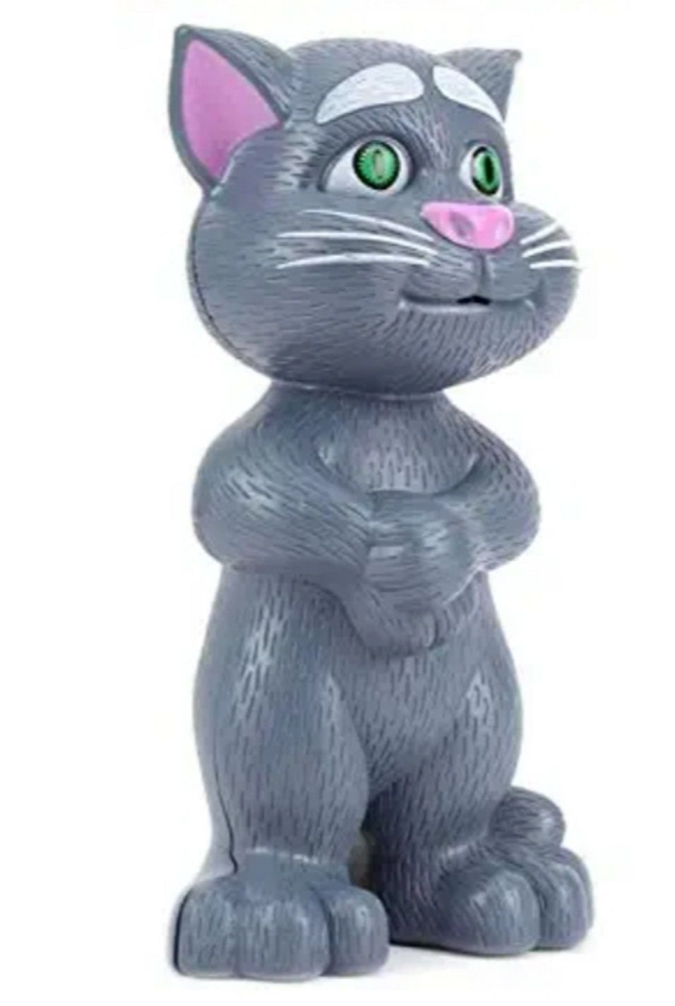     			2405 YESKART-GREY Talking Tom Cat Toy for Kids with Songs and Stories in Funny Tone (Talking Cat),GREY